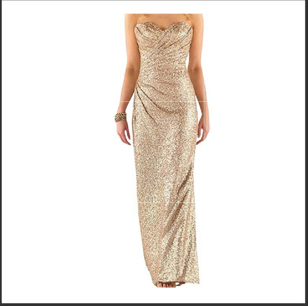 Sequins Long Prom Dress